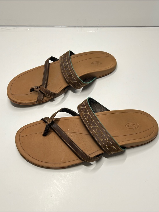 Chaco Shoes - CHACO Women’s Size 8 Slip On Flat Brown Sandal
